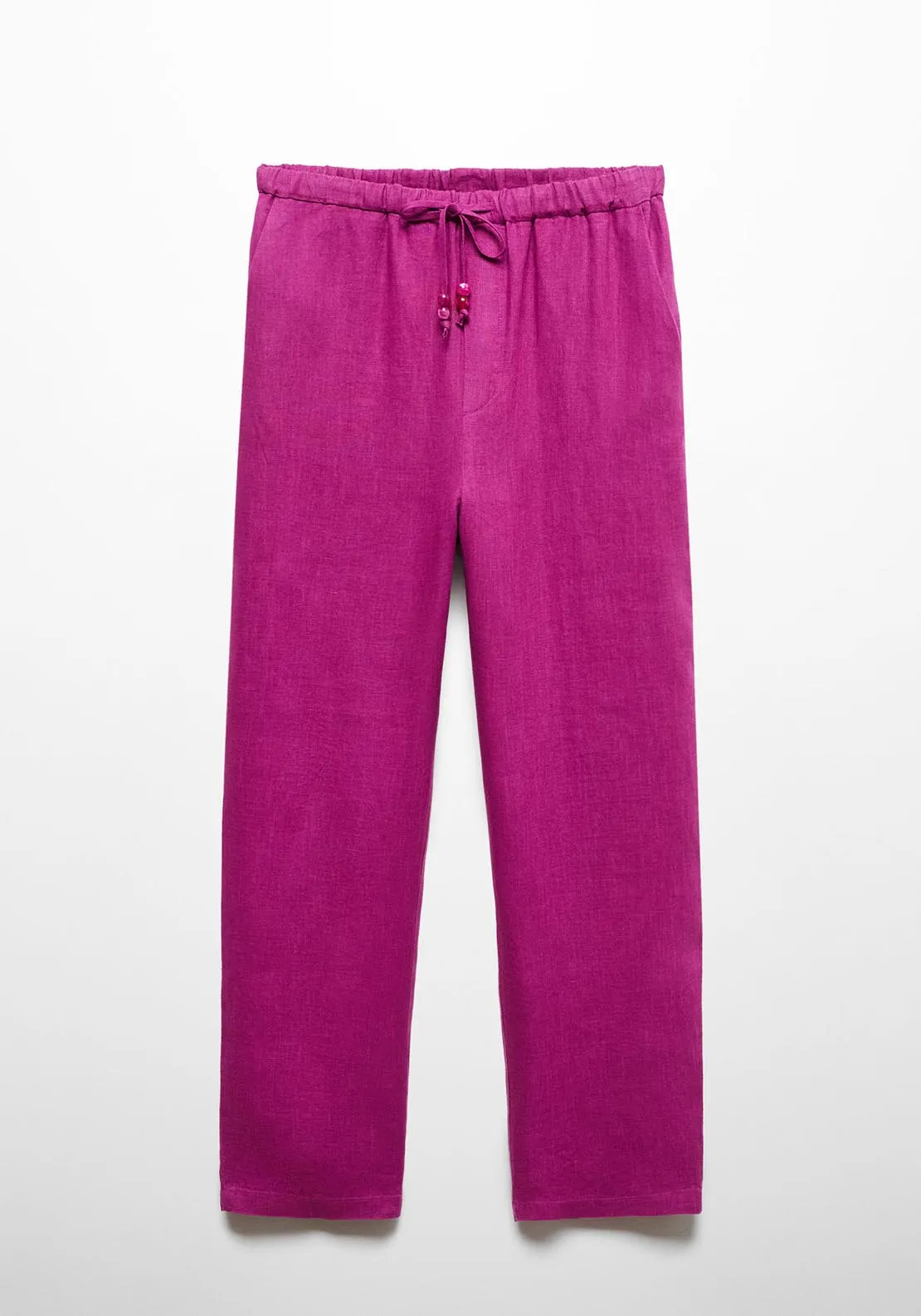 100% linen trousers