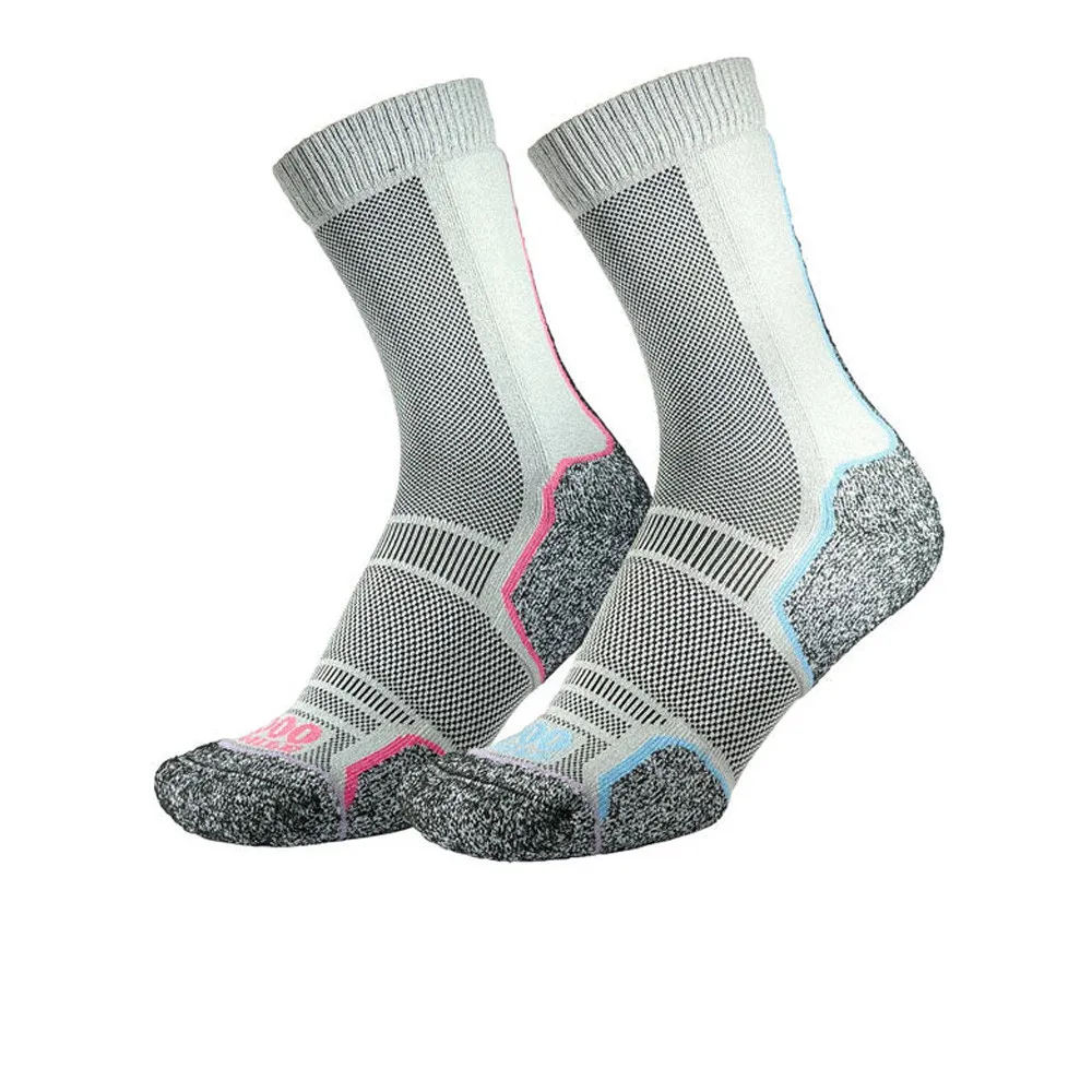 1000 Mile Trek Repreve Women's Recycled Socks Twin Pack - AW24