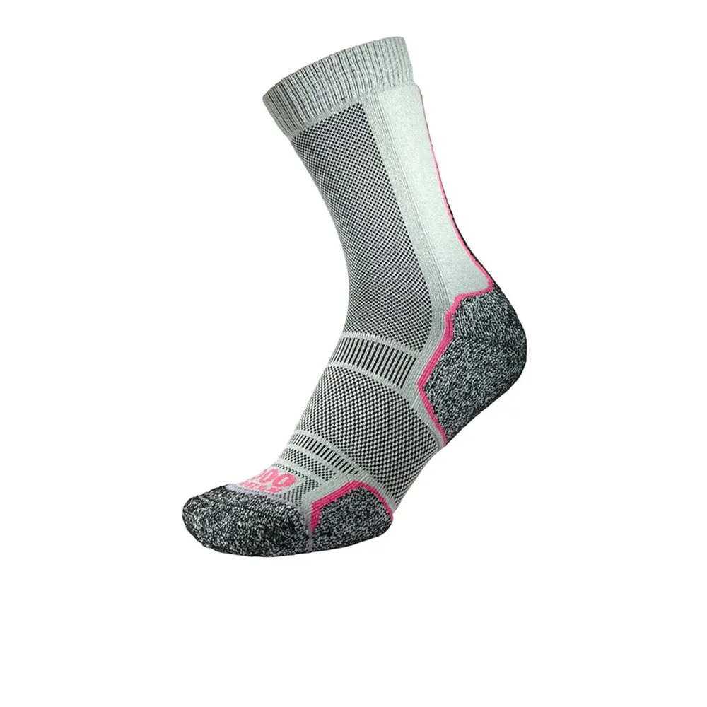 1000 Mile Trek Repreve Women's Recycled Socks Twin Pack - AW24