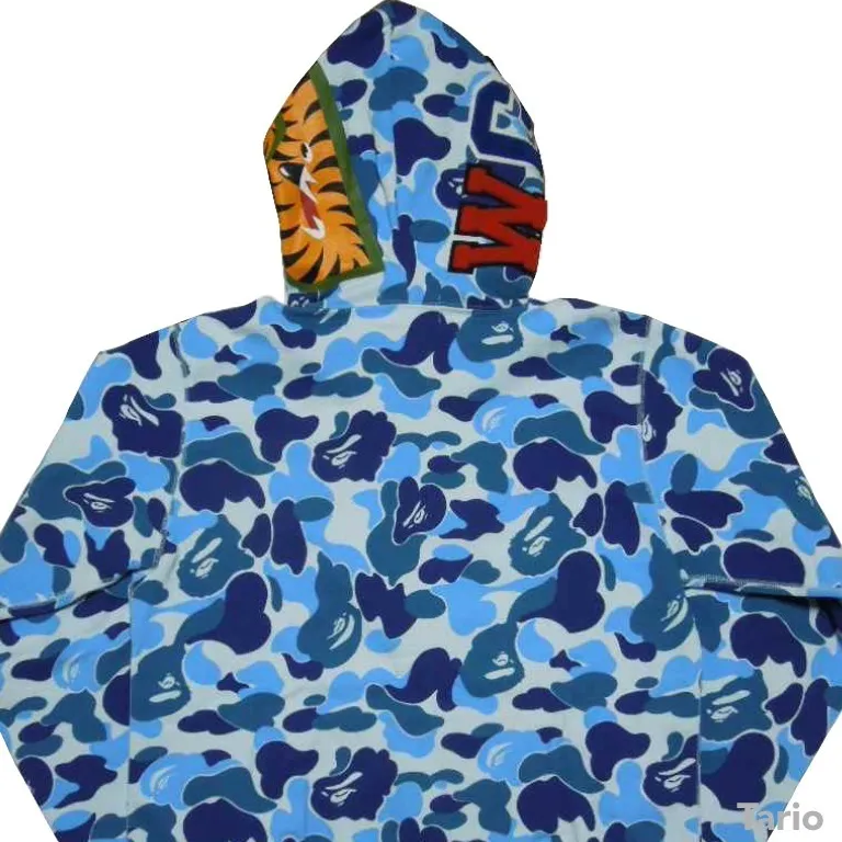 A BATHING APE  |Camouflage Street Style Long Sleeves Cotton Hoodies