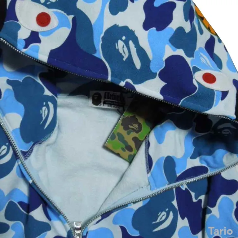 A BATHING APE  |Camouflage Street Style Long Sleeves Cotton Hoodies