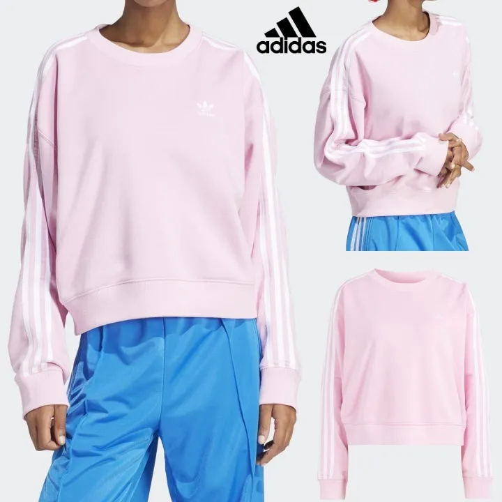 adidas  |Crew Neck Street Style Long Sleeves Logo