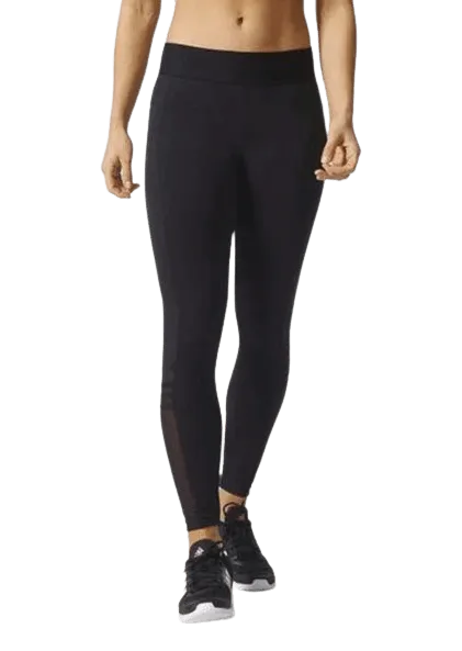 Adidas Takeover Mesh Womens Trim Leggings