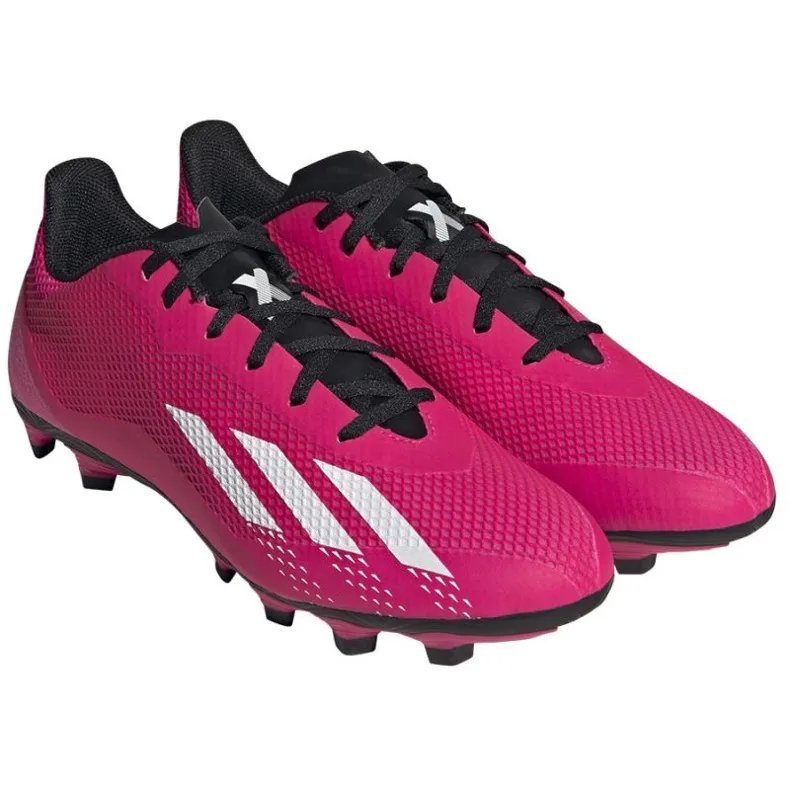 Adidas X Speedportal.4 FxG GZ2461 shoes pink roses and purples