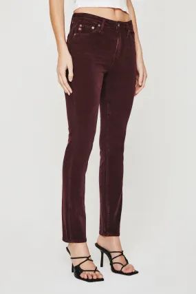 AG MARI HIGH RISE SLIM STRAIGHT CORDUROY