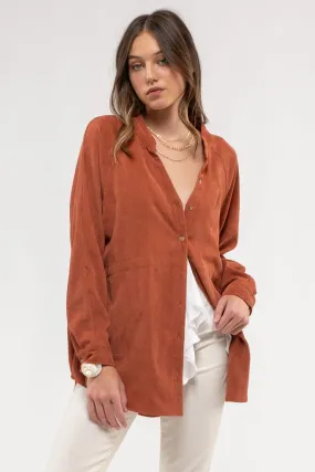 Amber Corduroy Top