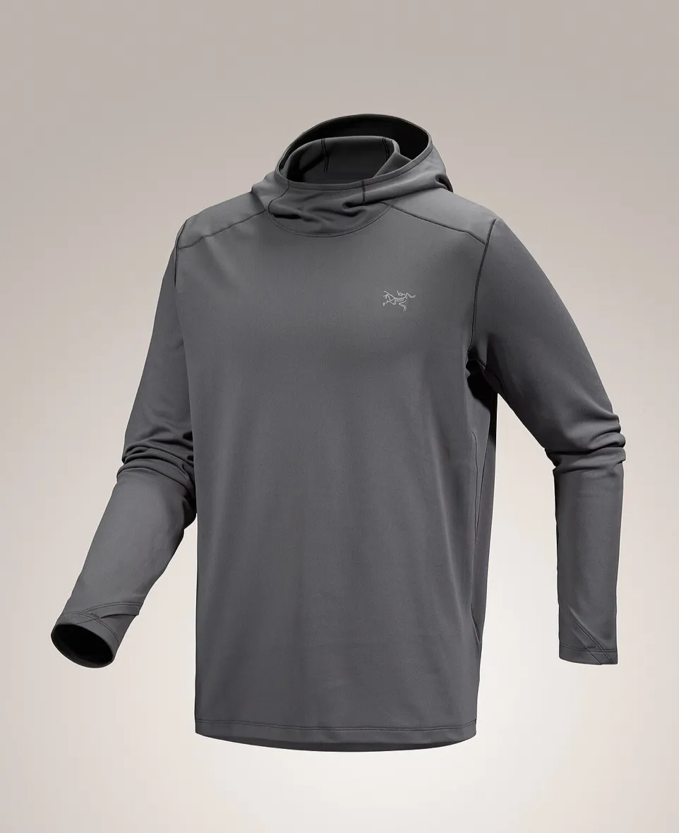 ARC'TERYX  |Unisex Street Style Long Sleeves Plain Logo Outdoor Hoodies