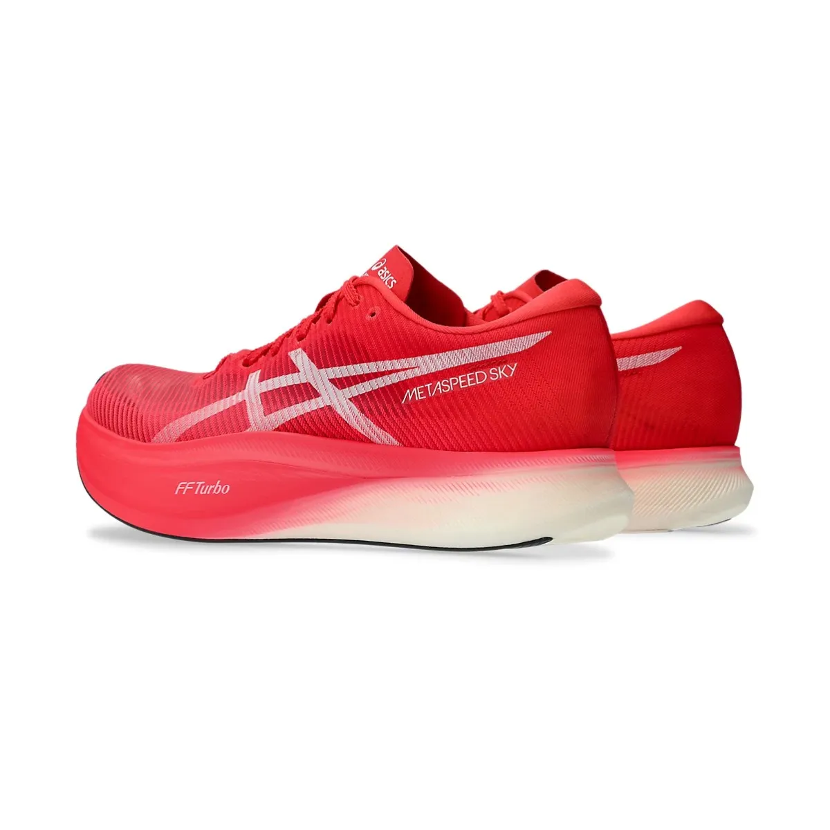 Asics Metaspeed Sky+ Shoes Red White