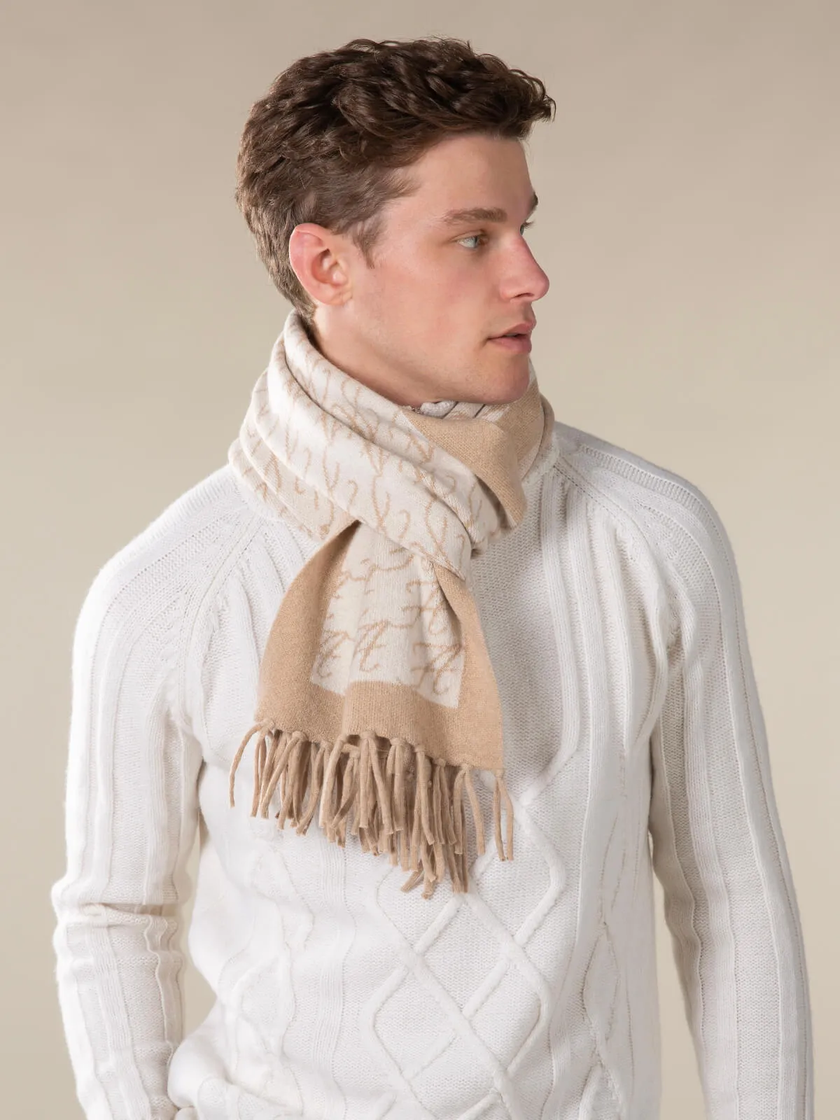 AUR1 Scarf Beige