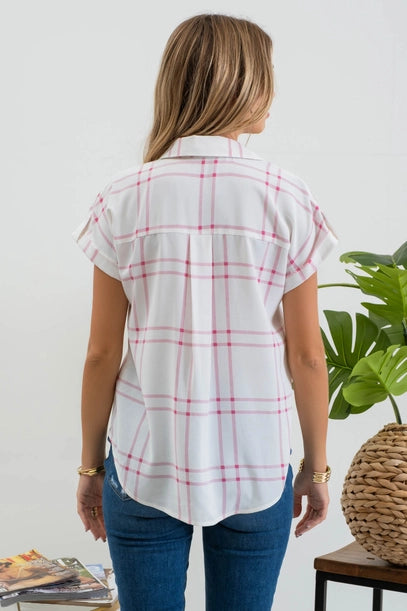 Avery Button Down Short Sleeve