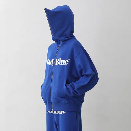 Bad Blue  |Unisex Street Style Short Sleeves Logo Hoodies & Sweatshirts