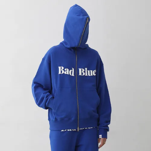 Bad Blue  |Unisex Street Style Short Sleeves Logo Hoodies & Sweatshirts