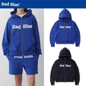 Bad Blue  |Unisex Street Style Short Sleeves Logo Hoodies & Sweatshirts