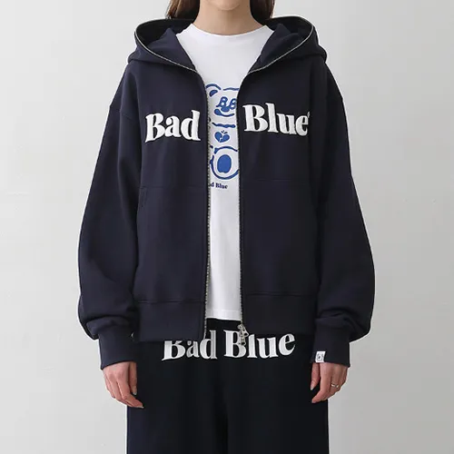 Bad Blue  |Unisex Street Style Short Sleeves Logo Hoodies & Sweatshirts