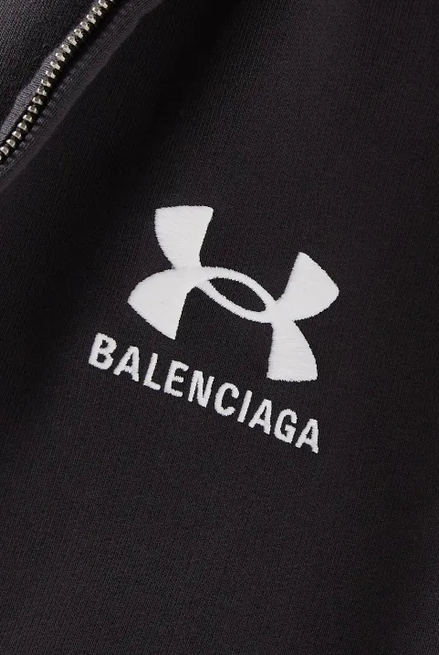 BALENCIAGA  |Unisex Street Style Collaboration Long Sleeves Plain Cotton