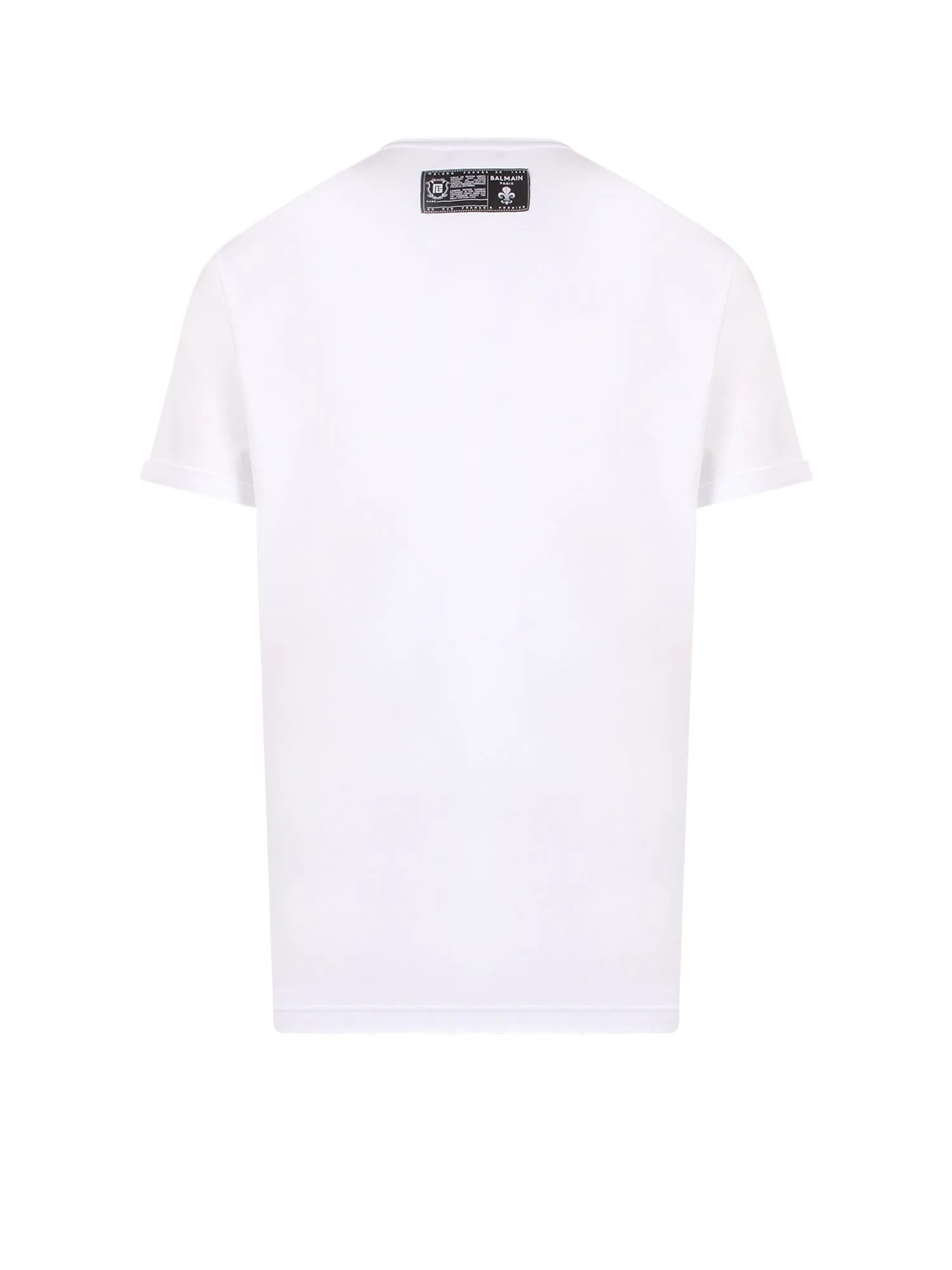 Balmain Graffiti Logo Print T-Shirt