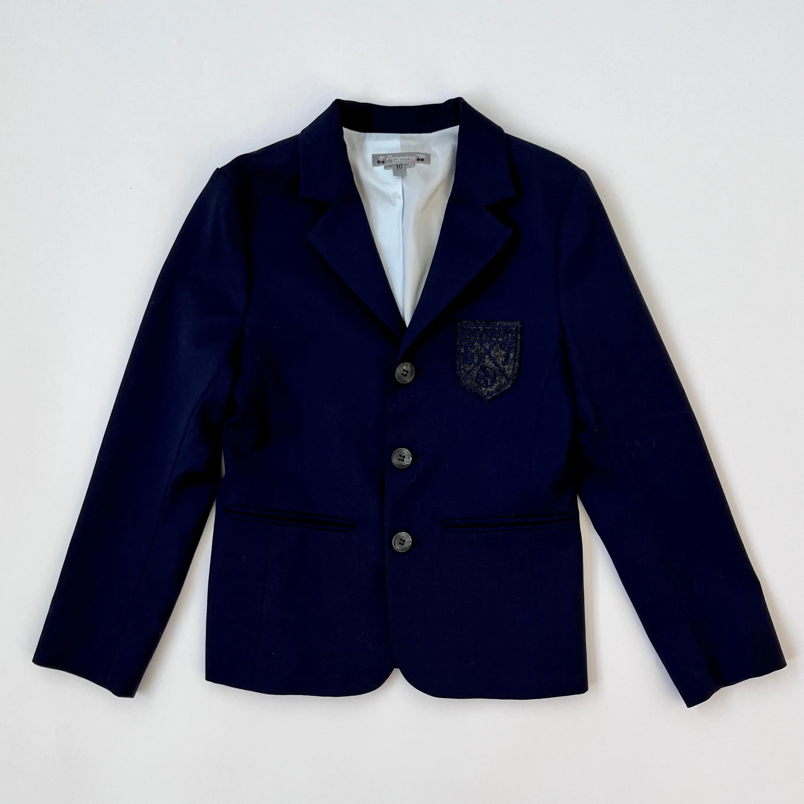 Bonpoint Navy Wool Blazer: 10 Years