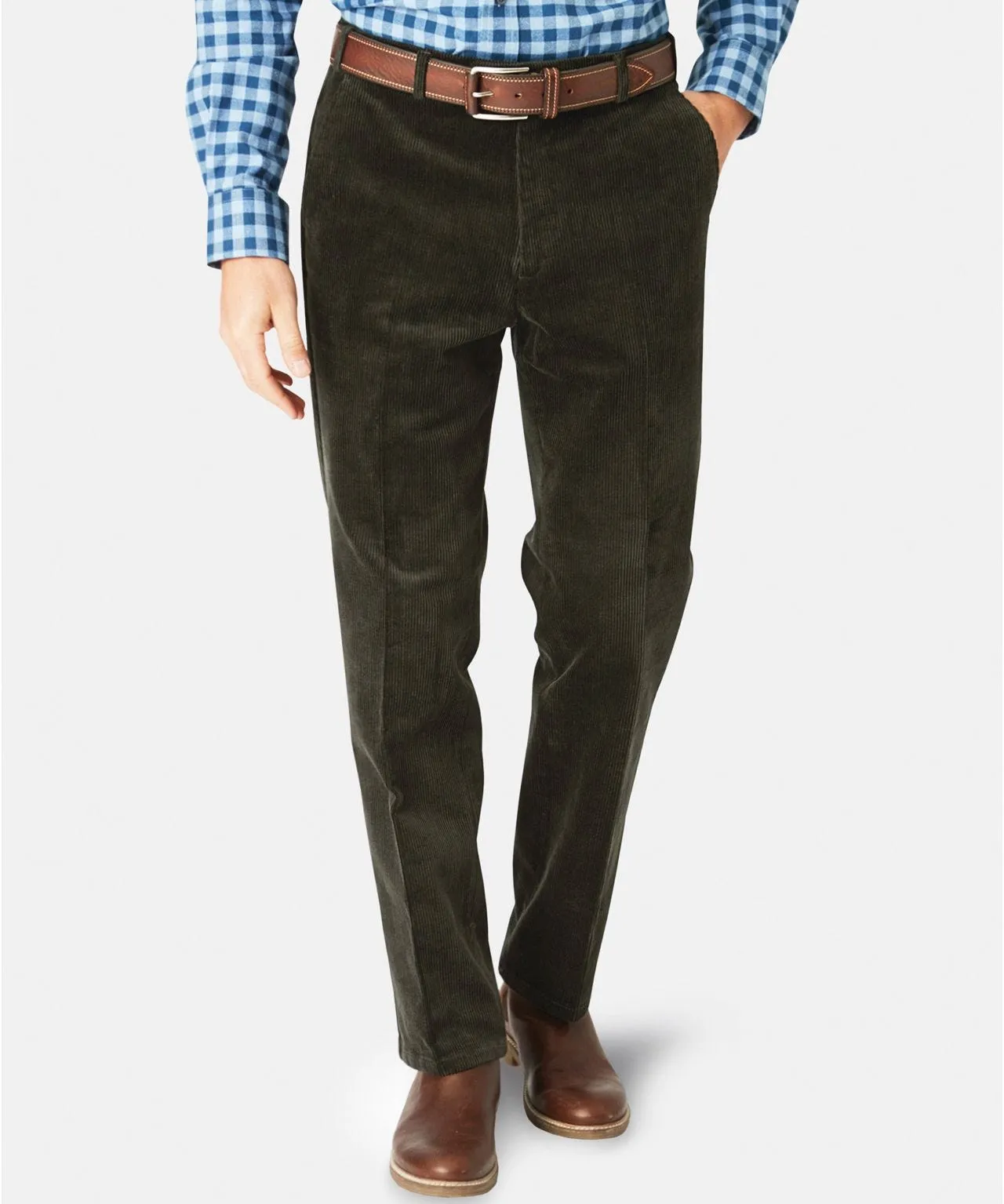 Brook Taverner Ellroy 8W Corduroy Trousers