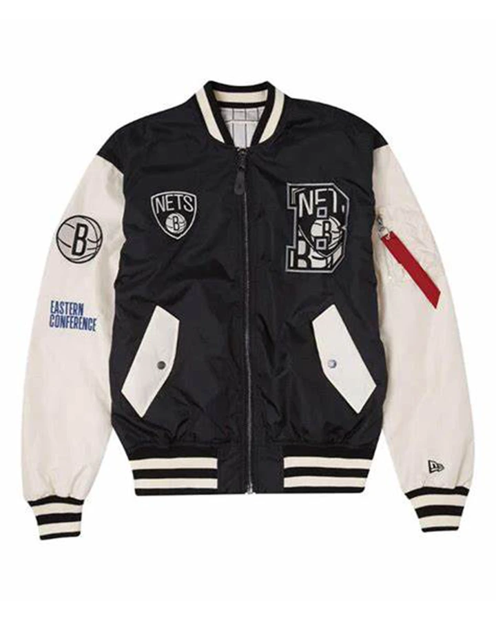 Brooklyn Nets Bomber Jacket - William Jacket