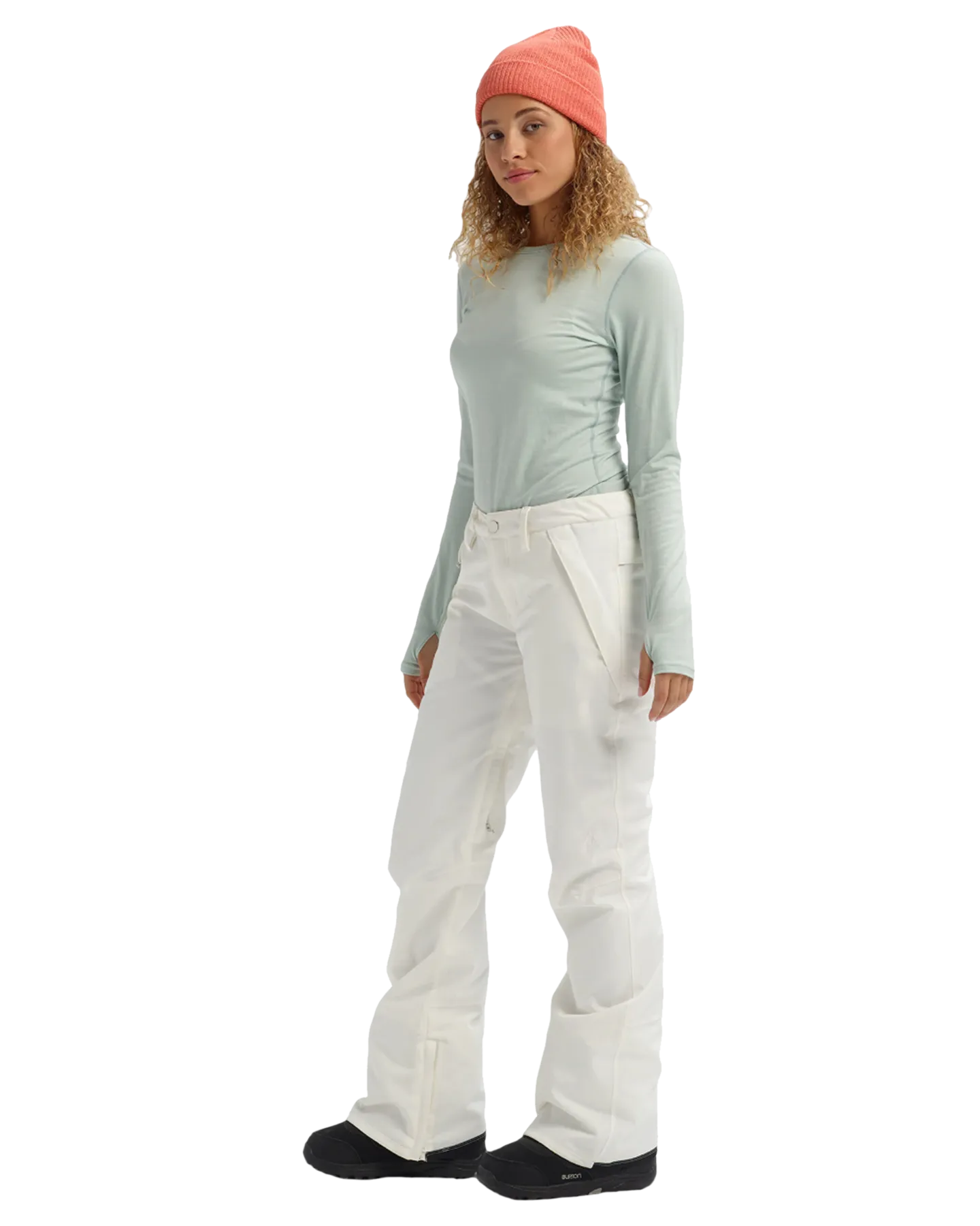 Burton Women's Society Snow Pants - Stout White