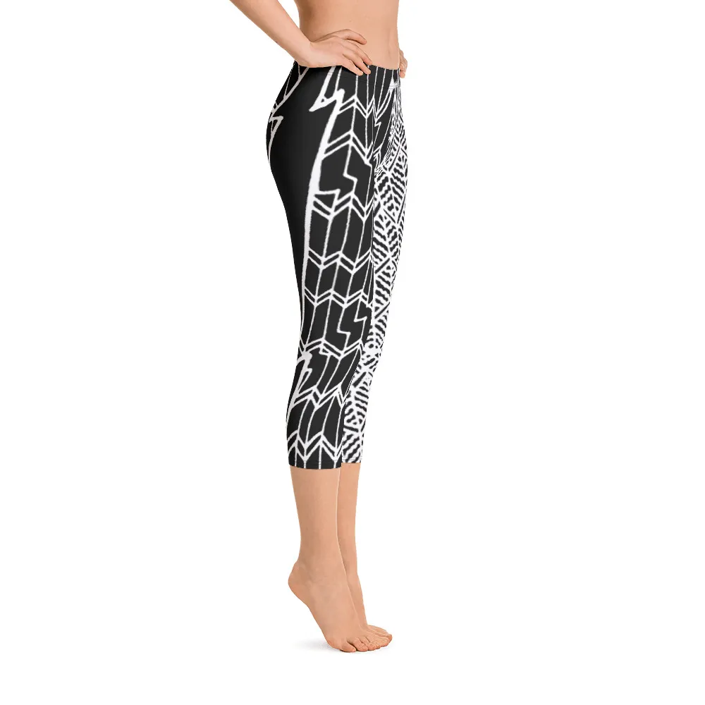 Capri Leggings Lightning