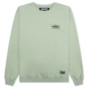 Classic Sweat Shirt L/S - Sage Green