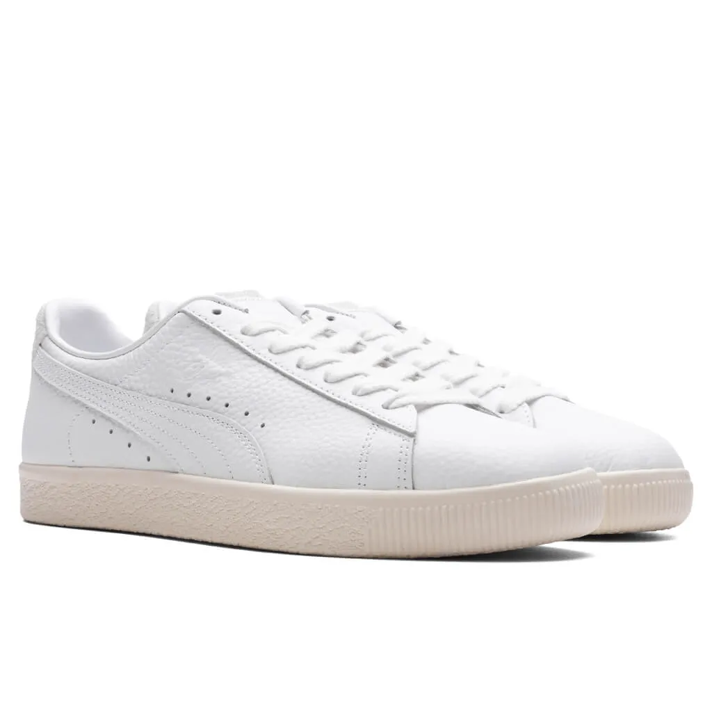 Clyde Premium - White/Frosted Ivory