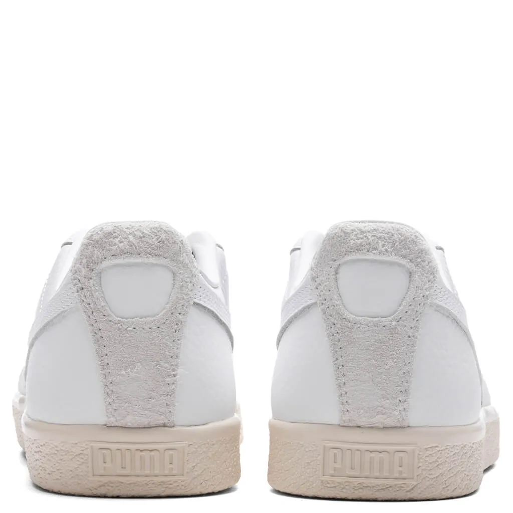 Clyde Premium - White/Frosted Ivory