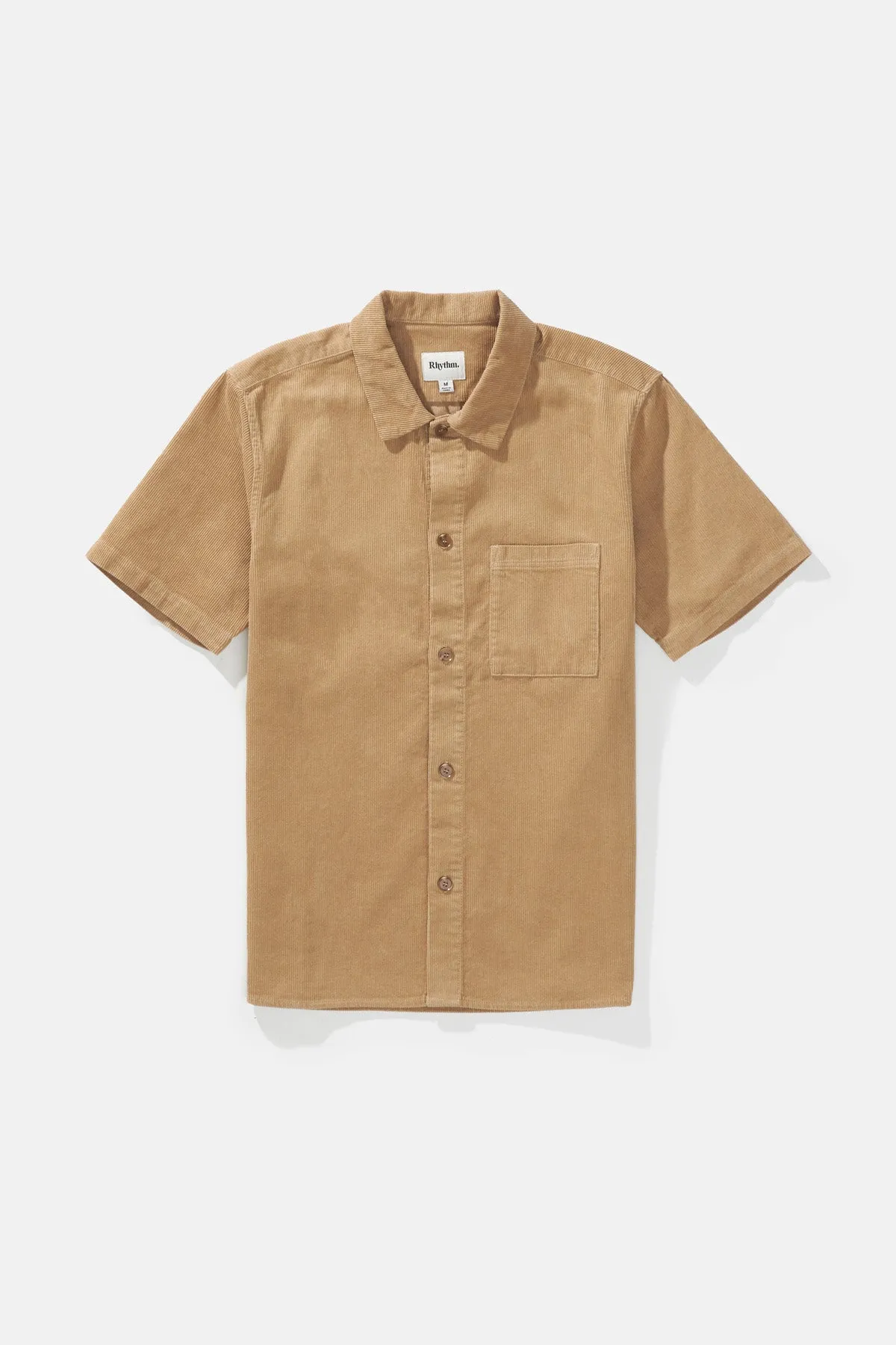 Cord SS Shirt Sand