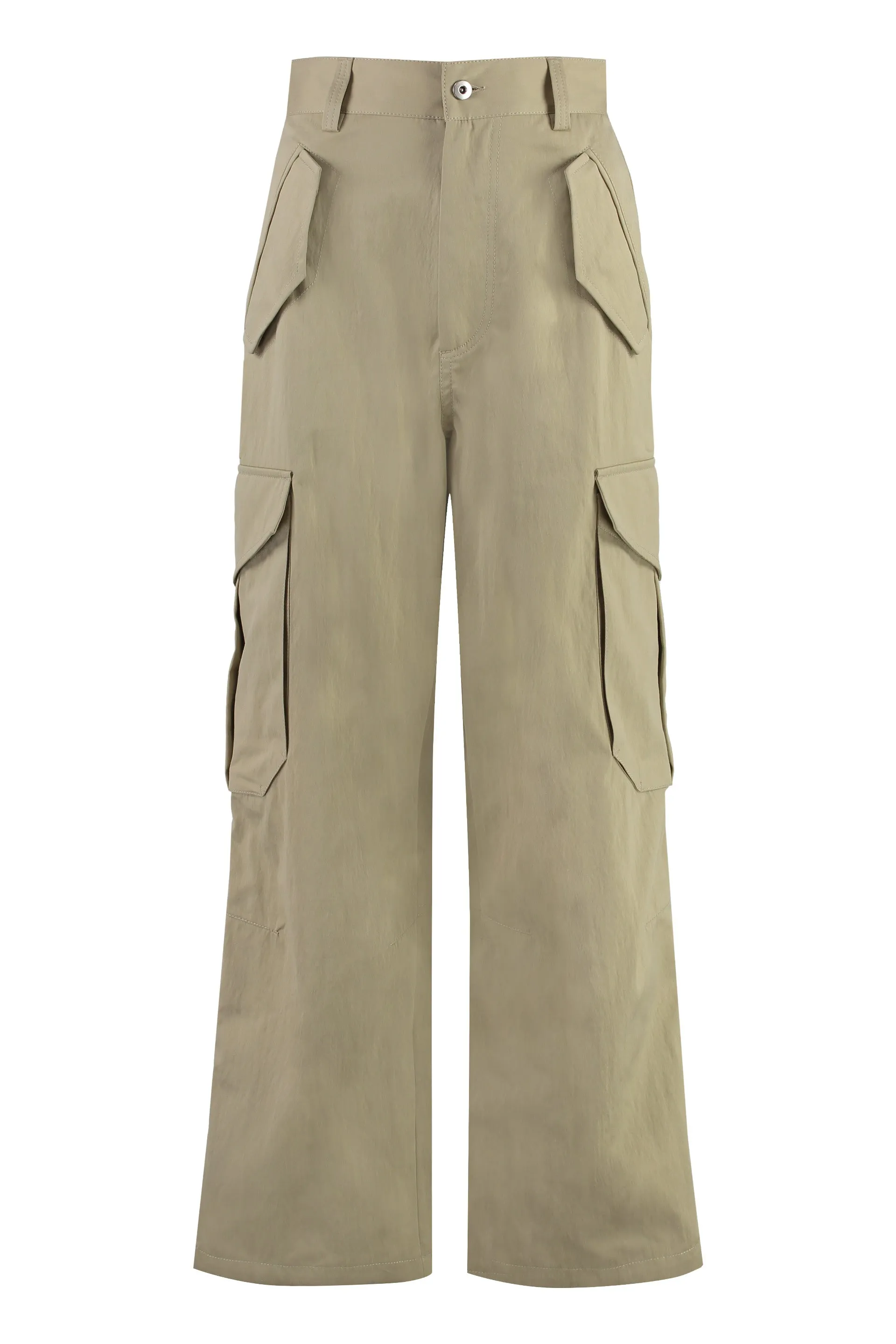 COTTON CARGO-TROUSERS