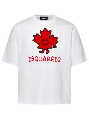 Dsquared2 Logo Printed Round Neck T-Shirt