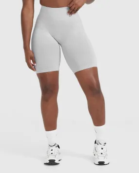 Effortless Seamless Cycling Shorts | Grey Marl