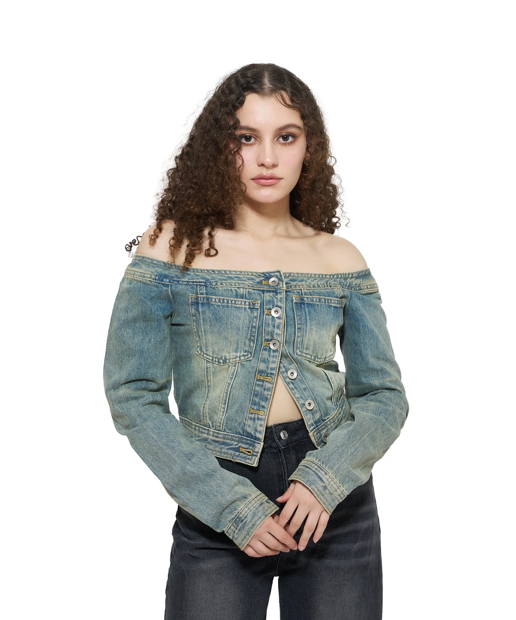 Evelyn Denim Long Sleeve