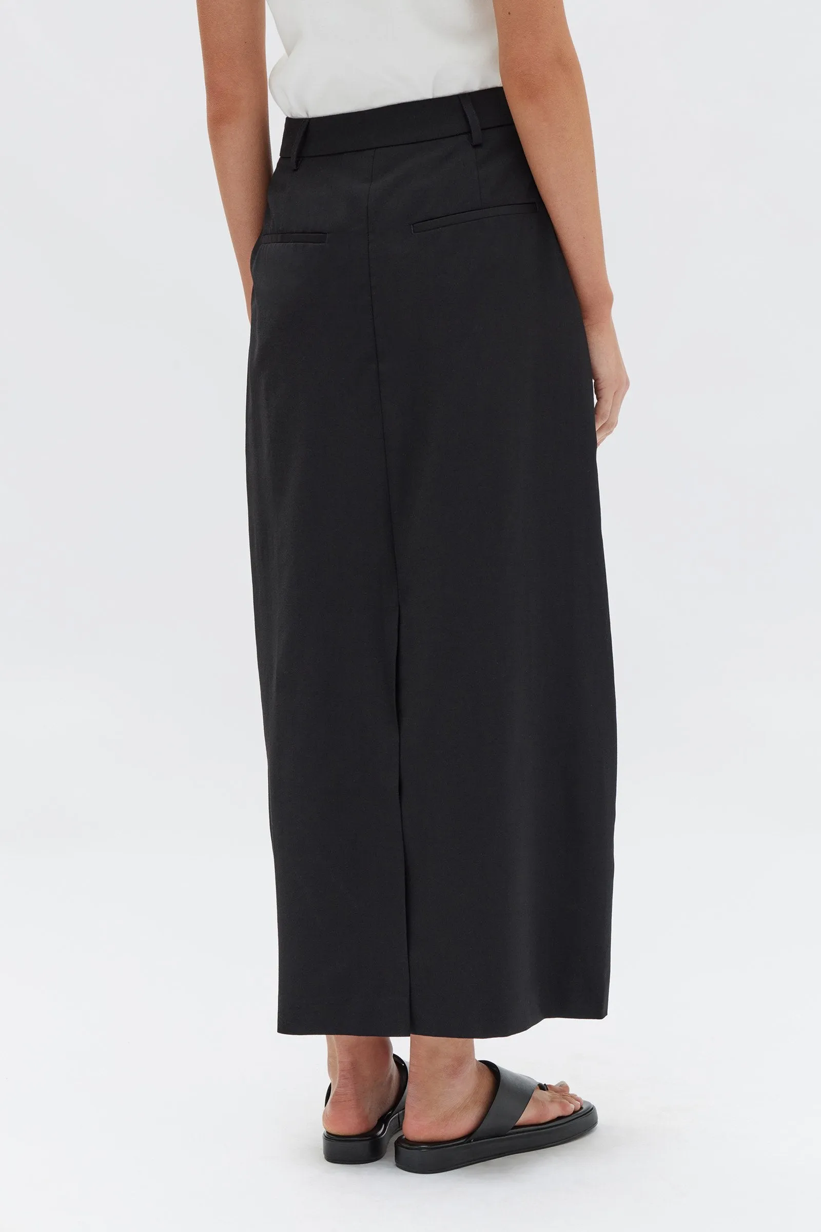 Everley Suiting Maxi Skirt