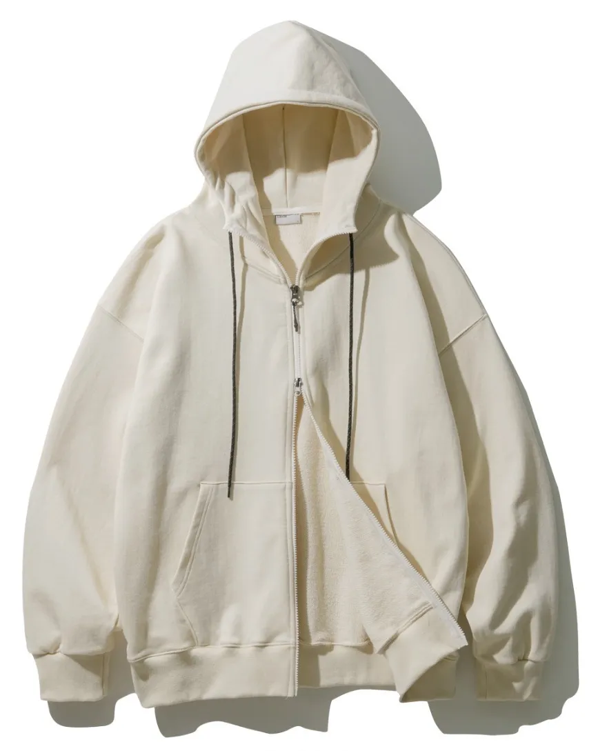 EZKATON  |[ EZKATON ] ★ HEAVY LOOP NECK-UP HOOD ZIP-UP