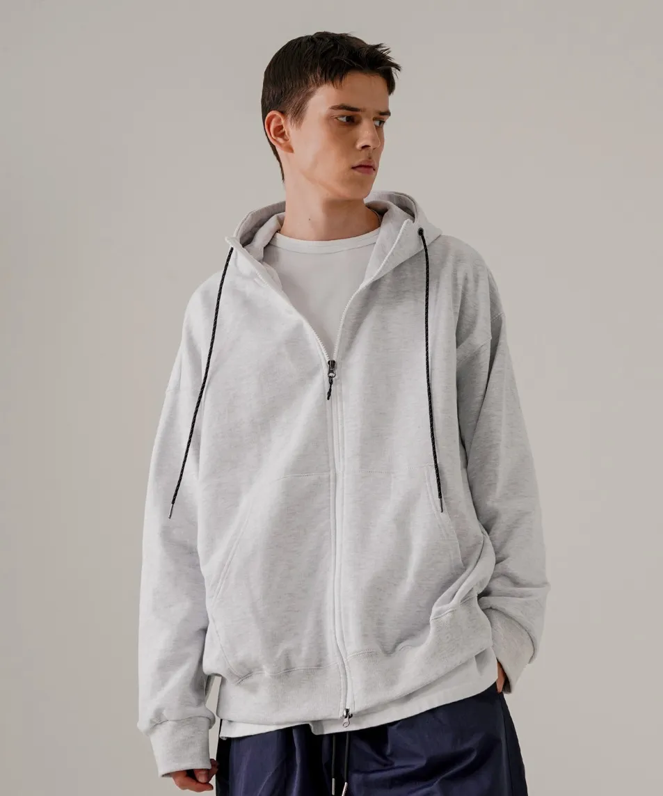 EZKATON  |[ EZKATON ] ★ HEAVY LOOP NECK-UP HOOD ZIP-UP