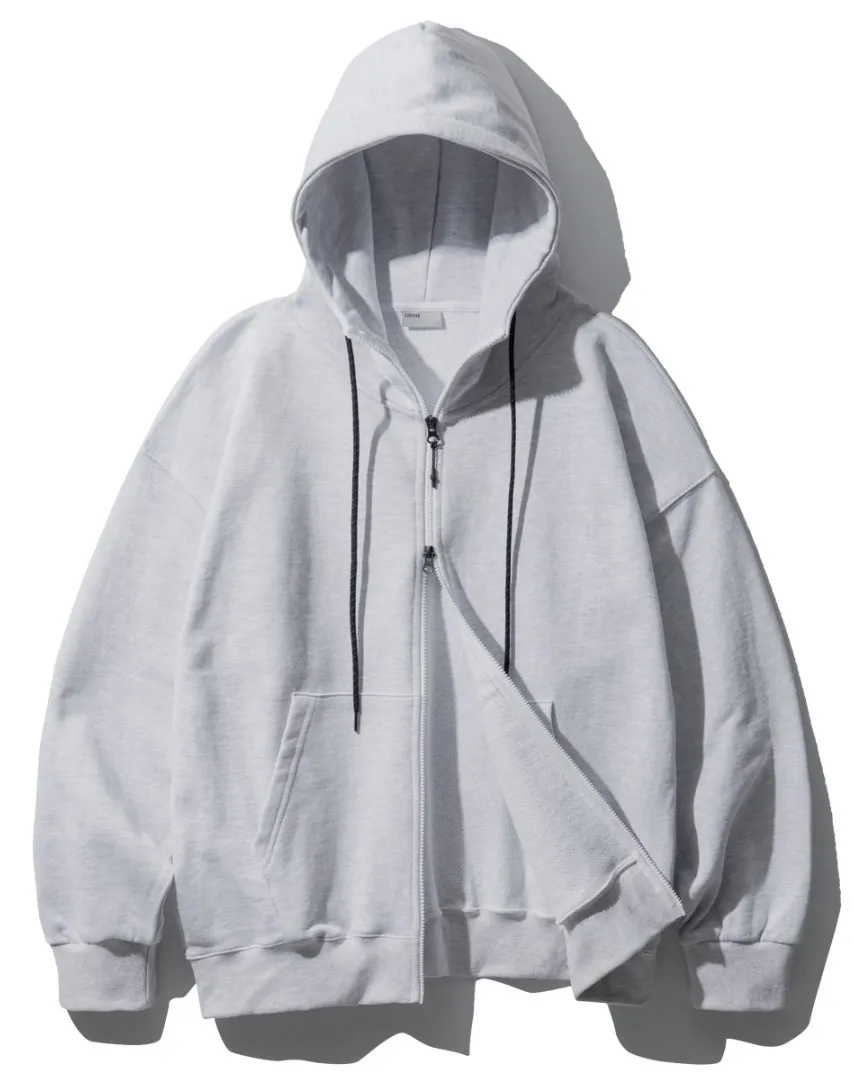 EZKATON  |[ EZKATON ] ★ HEAVY LOOP NECK-UP HOOD ZIP-UP