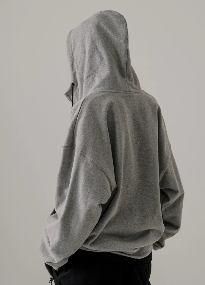 EZKATON  |[ EZKATON ] ★ HEAVY LOOP NECK-UP HOOD ZIP-UP