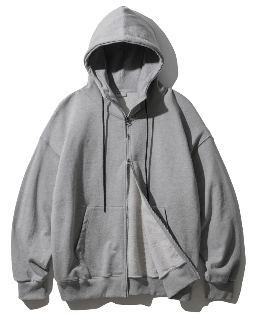 EZKATON  |[ EZKATON ] ★ HEAVY LOOP NECK-UP HOOD ZIP-UP