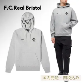 F.C.Real Bristol  |Unisex Street Style Long Sleeves Plain Cotton Oversized Logo