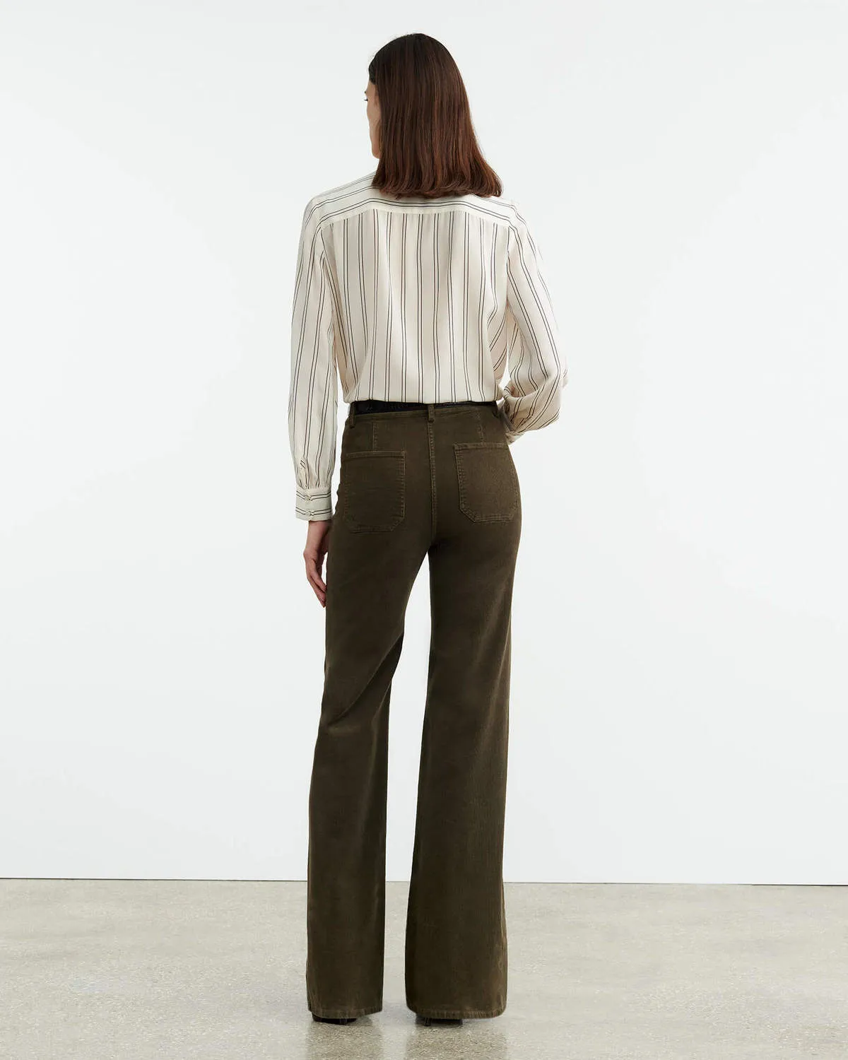 Florence Corduroy Pants - Stone