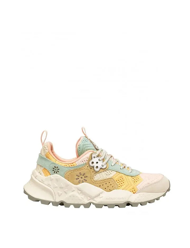 Flower Mountai Kotetsu Trainers Taupe / Pink