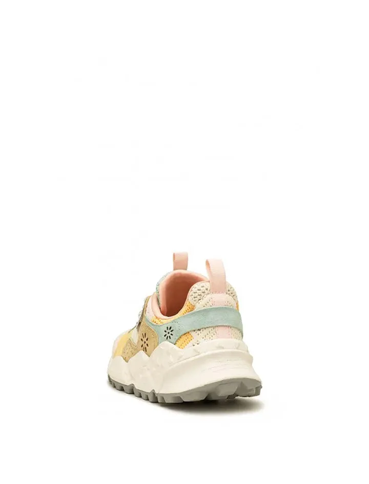 Flower Mountai Kotetsu Trainers Taupe / Pink