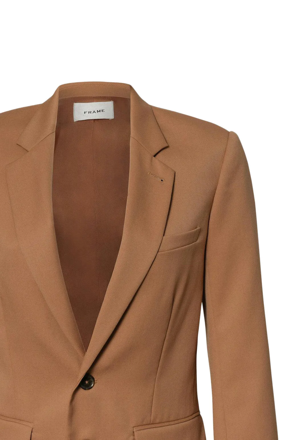 Frame Denim Every Day Blazer in Light Camel