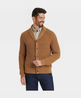 Goodfellow & Co Men's Shawl Collared Cardigan