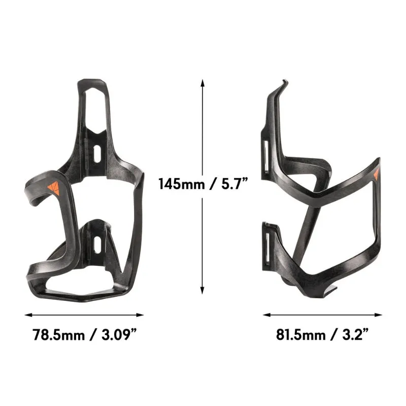 Granite Aux Carbon Bottle Cage Black