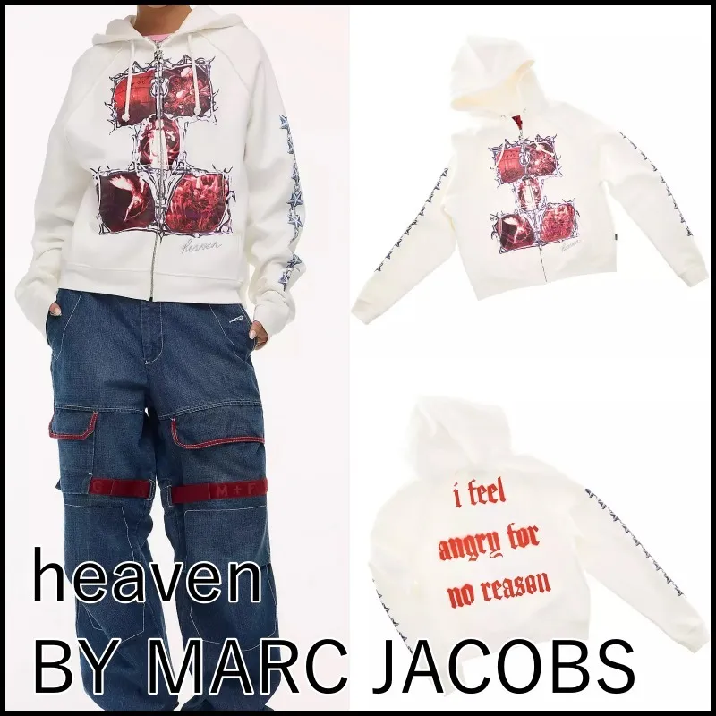 heaven BY MARC JACOBS  |Unisex Street Style Long Sleeves Cotton Logo