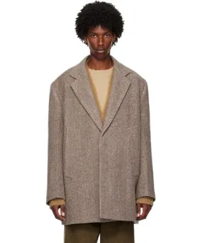 Jil Sander Brown Giacca Jacket