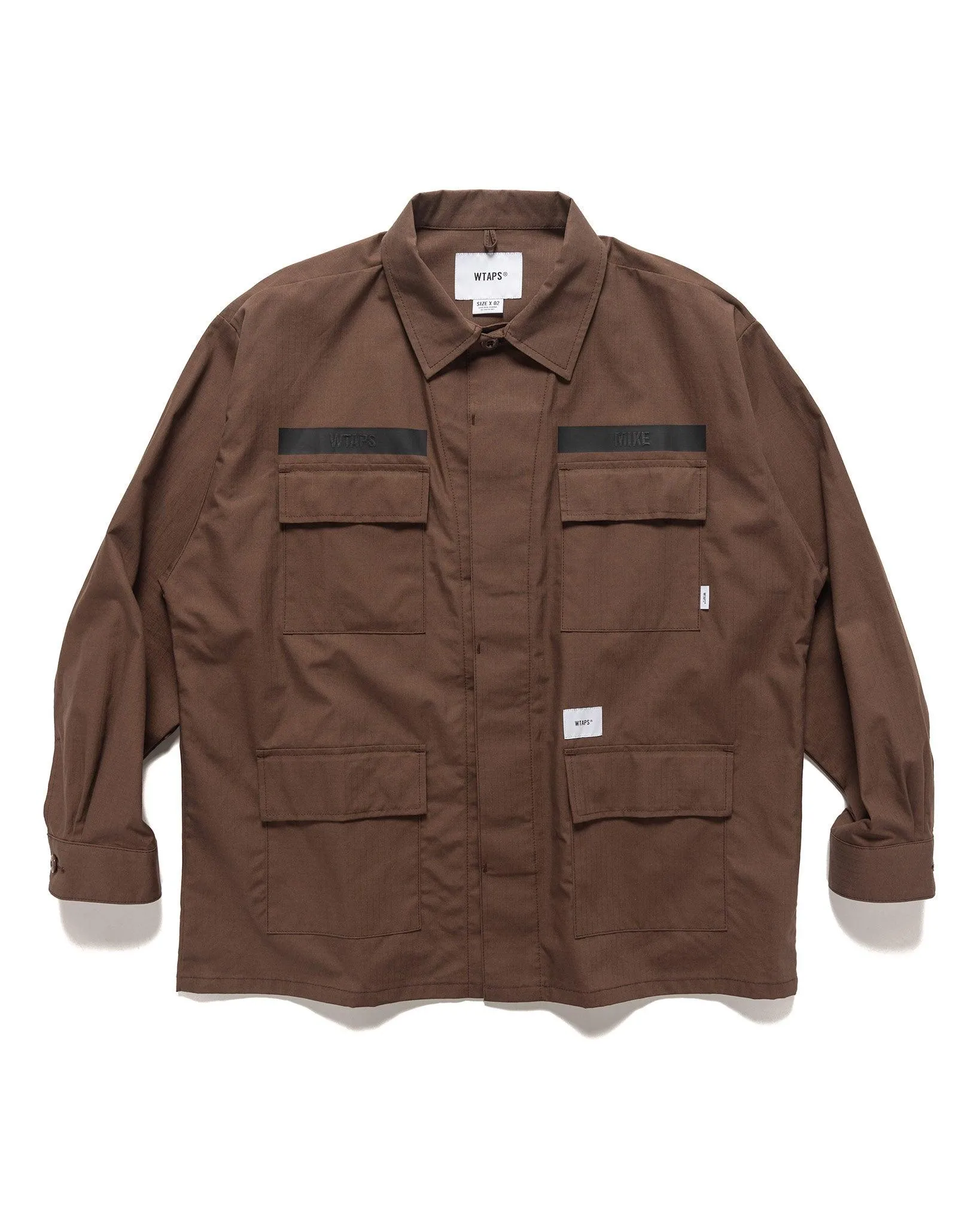 JMOD 01 / LS / Cotton. Ripstop. Identity Brown