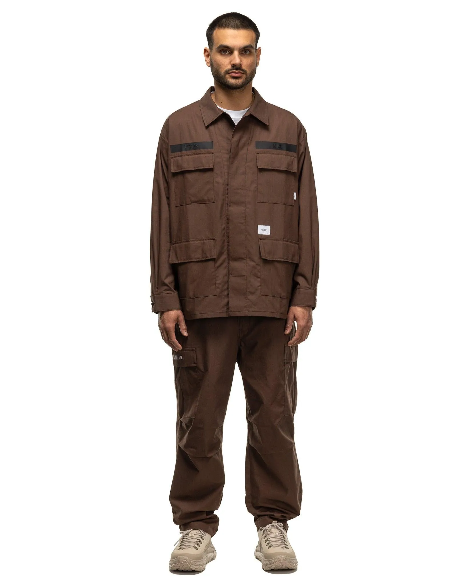 JMOD 01 / LS / Cotton. Ripstop. Identity Brown